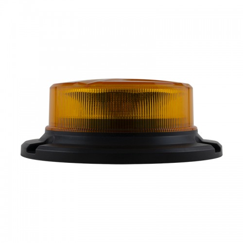 R65 Low Profile LED Beacon - 3 Bolt (Amber Lens)